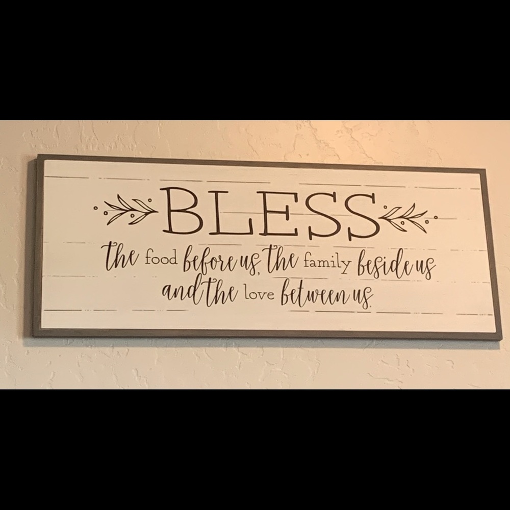 Wood sign